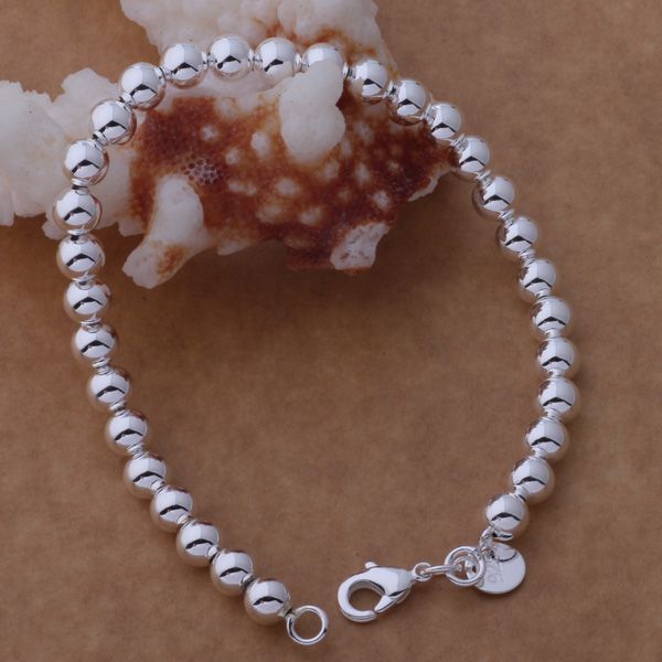 with tracking number sale 925 silver bracelet 4mm beads bracelet silver jewelry 20pcs/lot 1795, Black
with tracking number sale 925 silver bracelet 4mm beads bracelet silver jewelry 20pcs/lot 1795, Black