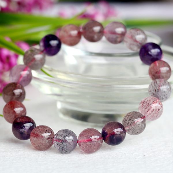 wholesale natural genuine multi colors mix super seven 7 finish stretch bracelet round beads melody stone gemstones 10mm 04030, Black
wholesale natural genuine multi colors mix super seven 7 finish stretch bracelet round beads melody stone gemstones 10mm 04030, Black