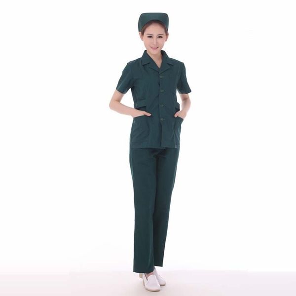 women notched collar short sleeves scrub sets nursing scrubs clothing nurse overalls women work blouses spa technician, Black;white
women notched collar short sleeves scrub sets nursing scrubs clothing nurse overalls women work blouses spa technician, Black;white