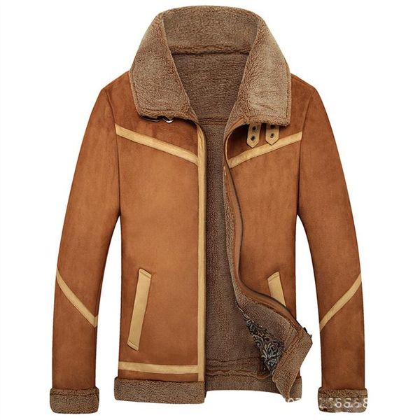fall-men leather jacket with fur collar winter outerwear coats blue khaki mens faux fur lined jacket biker suede pelle pelle coat, Black
fall-men leather jacket with fur collar winter outerwear coats blue khaki mens faux fur lined jacket biker suede pelle pelle coat, Black