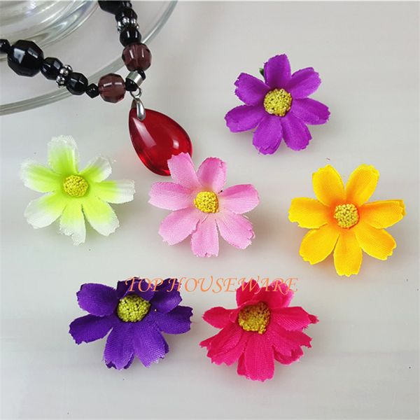 100pcs 8colors 3cm artificial silk daisy flower heads diy hair hat accessory wrist corsage wreath garland decoration
100pcs 8colors 3cm artificial silk daisy flower heads diy hair hat accessory wrist corsage wreath garland decoration