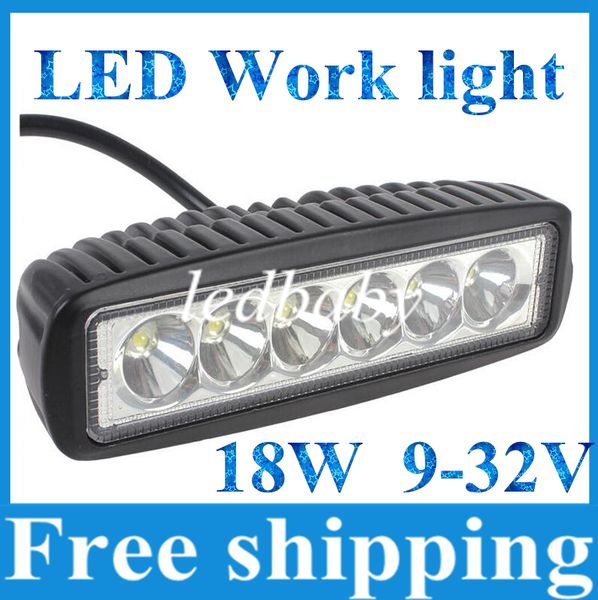 18w cree led work light bar jeep spot flood beam fog lamp 12v 24v 6led*(3w) 1600lm ip67 offroad motorcycle truck driving
18w cree led work light bar jeep spot flood beam fog lamp 12v 24v 6led*(3w) 1600lm ip67 offroad motorcycle truck driving