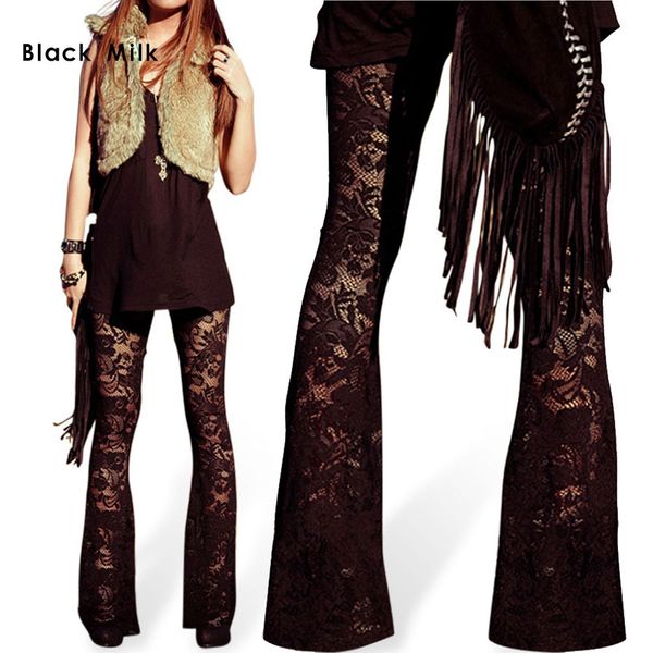 wholesale-new women lace legging bell-bottoms peony leggings fashion thin fittens girl's plus size pants, Black
wholesale-new women lace legging bell-bottoms peony leggings fashion thin fittens girl's plus size pants, Black