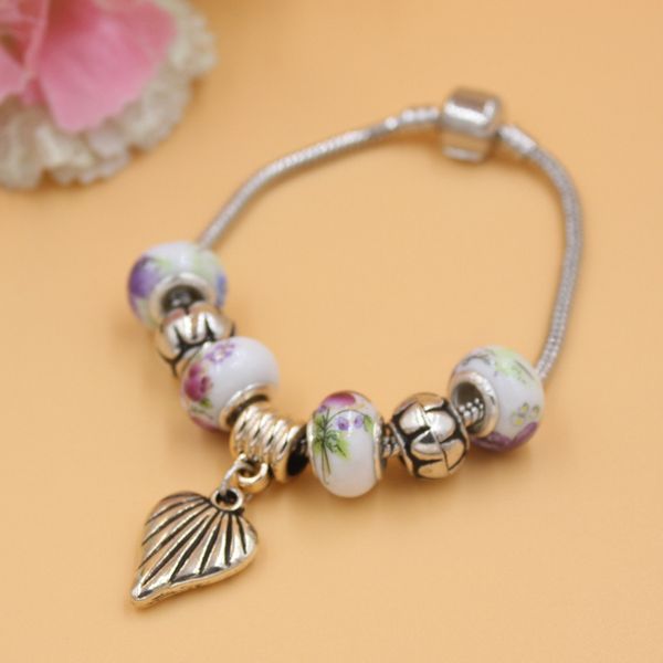 new arrival wholesale diy interchangeable european beads bracelets ceramic beads heart bracelet jewelry gift, Golden;silver
new arrival wholesale diy interchangeable european beads bracelets ceramic beads heart bracelet jewelry gift, Golden;silver