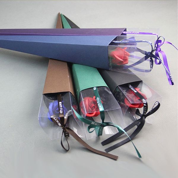 single rose packing box with ribbon diy packaging paper pvc boxes for for lover wedding annivesary flower shop valentine's day supplies
single rose packing box with ribbon diy packaging paper pvc boxes for for lover wedding annivesary flower shop valentine's day supplies