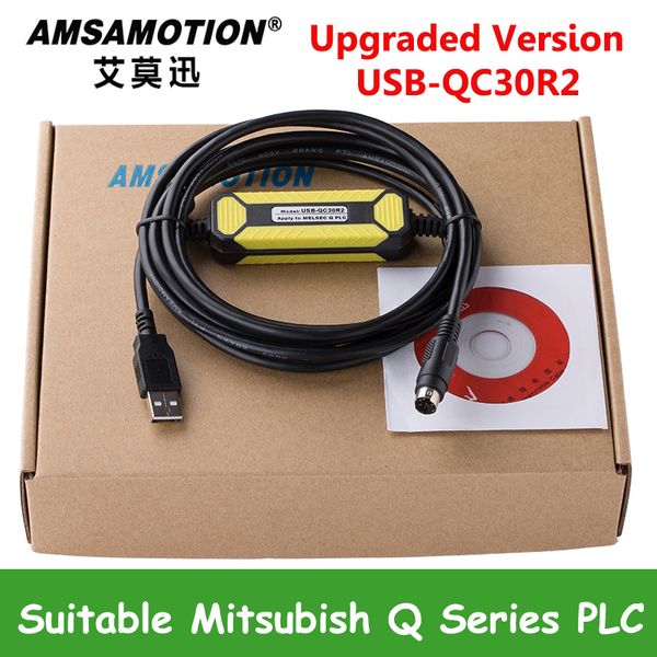 amsamotion upgraded yellow color cable usb-qc30r2 apply to mitsubishi q series plc programming cable ing
amsamotion upgraded yellow color cable usb-qc30r2 apply to mitsubishi q series plc programming cable ing
