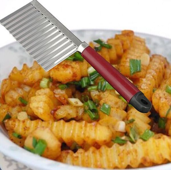 potato wavy edged knife stainless steel plastic handle kitchen gadget vegetable fruit cutting peeler cooking tool accessories
potato wavy edged knife stainless steel plastic handle kitchen gadget vegetable fruit cutting peeler cooking tool accessories