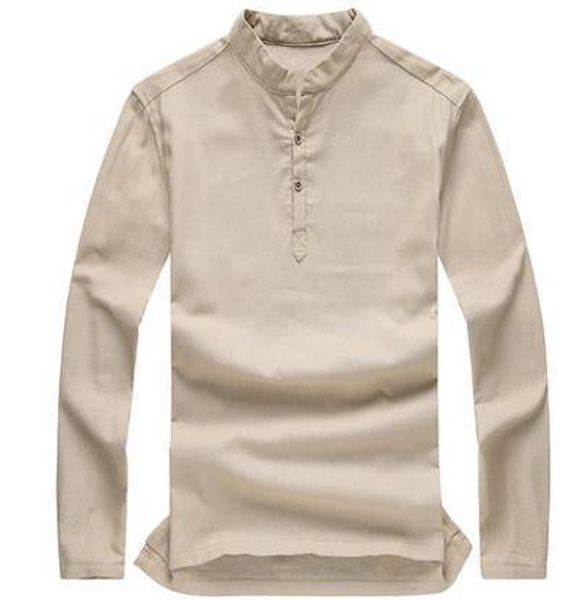wholesale- new asian fashion mens pullover shirt longsleeve linen shirts collarless shirt men camisas manga comprida plus size, White;black
wholesale- new asian fashion mens pullover shirt longsleeve linen shirts collarless shirt men camisas manga comprida plus size, White;black