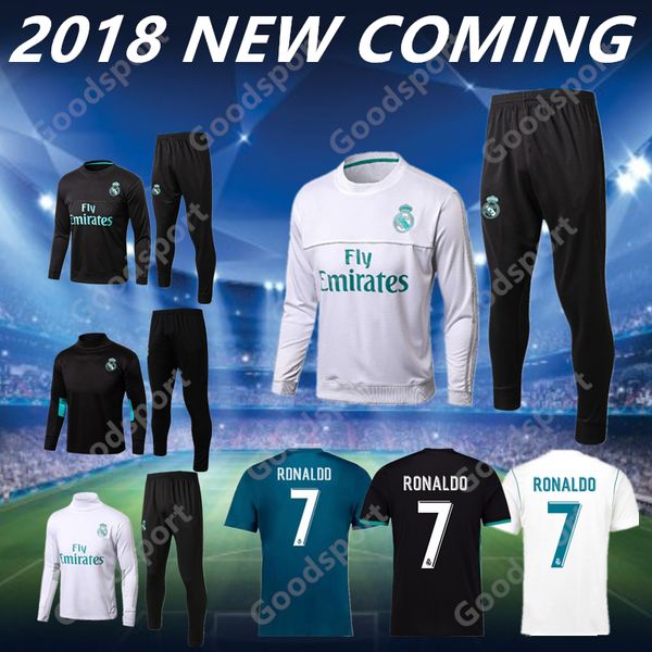 2018 real madrid tracksuits training kits outfits jacket pants 18 soccer jerseys 17 18 ronaldo asensio football sergio ramos sale, Black
2018 real madrid tracksuits training kits outfits jacket pants 18 soccer jerseys 17 18 ronaldo asensio football sergio ramos sale, Black