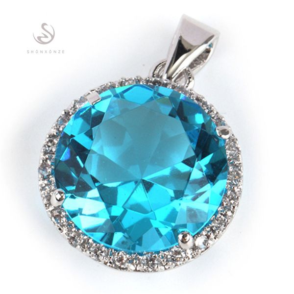 brand new noble generous mn748 light blue cubic zirconia wholesale copper rhodium plated punk promotion pendants time limited discount, Silver
brand new noble generous mn748 light blue cubic zirconia wholesale copper rhodium plated punk promotion pendants time limited discount, Silver