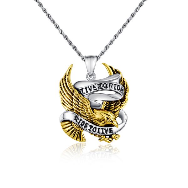 vintage eagle jewellery gold & silver stainless steel flying necklace pendant biker punk men jewelry christmas party gift dress jewelry
vintage eagle jewellery gold & silver stainless steel flying necklace pendant biker punk men jewelry christmas party gift dress jewelry