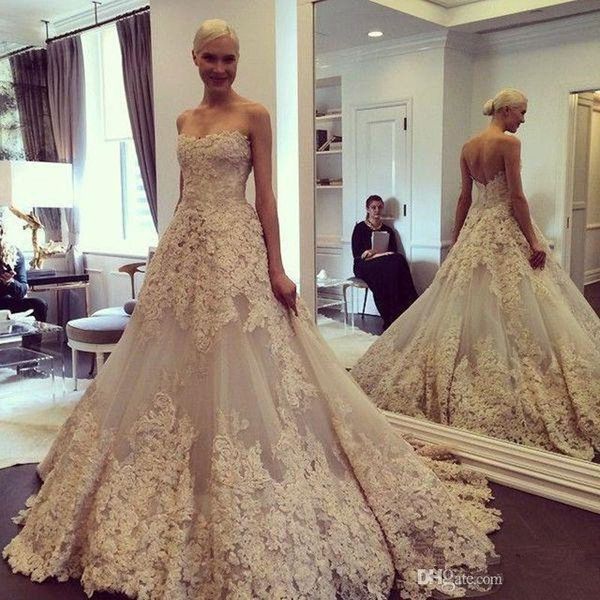 2019 vintage ivory lace appliques country wedding dresses elegant strapless ball gown wedding dresses backless plus size vestido de noiva, White
2019 vintage ivory lace appliques country wedding dresses elegant strapless ball gown wedding dresses backless plus size vestido de noiva, White