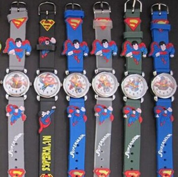 Fashion Cartoon Superman 3D Quartz Wristwatches Kids Silicone China Jewelry Watch For Children Christmas Birthday Gift Free Shipping
Fashion Cartoon Superman 3D Quartz Wristwatches Kids Silicone China Jewelry Watch For Children Christmas Birthday Gift Free Shipping