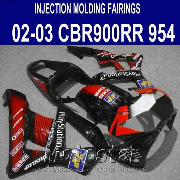customize fairing kit for honda injection molding cbr900rr fairings 954 2002 2003 cbr 900rr red black motobike cbr954 02 03 yr48
customize fairing kit for honda injection molding cbr900rr fairings 954 2002 2003 cbr 900rr red black motobike cbr954 02 03 yr48