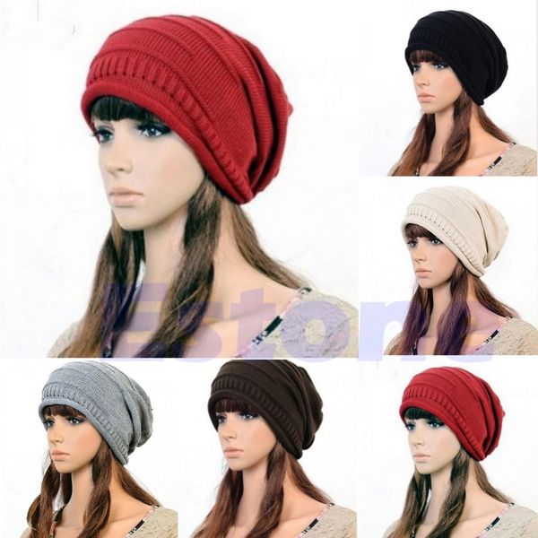 wholesale-new winter oversized slouch cap plicate baggy beanie knit crochet ski hat, Blue;gray
wholesale-new winter oversized slouch cap plicate baggy beanie knit crochet ski hat, Blue;gray