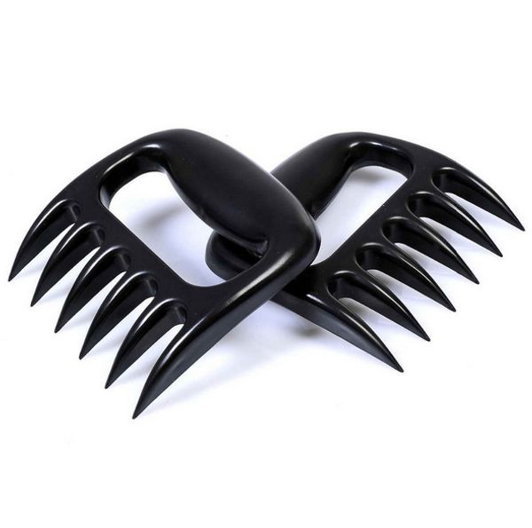 Kitchen Utensils Meat Claws Pulled Pork Shredder Bear Paw Meat Handler Carving Forks Grill Acessories-Dishwasher Safe Black E505E
Kitchen Utensils Meat Claws Pulled Pork Shredder Bear Paw Meat Handler Carving Forks Grill Acessories-Dishwasher Safe Black E505E