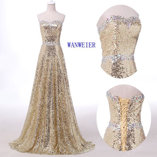 2016 new arrival fashion prom dresses sheath sparkly floor-length diamond sequin strapless party evening dresses, Black
2016 new arrival fashion prom dresses sheath sparkly floor-length diamond sequin strapless party evening dresses, Black