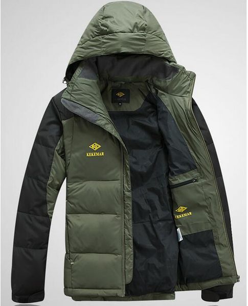 мужская мода более аутентичные новые специальные культивировать свою мораль долго белая утка вниз в теплом теплом пальто. m-2, Black 
мужская мода более аутентичные новые специальные культивировать свою мораль долго белая утка вниз в теплом теплом пальто. m-2, Black