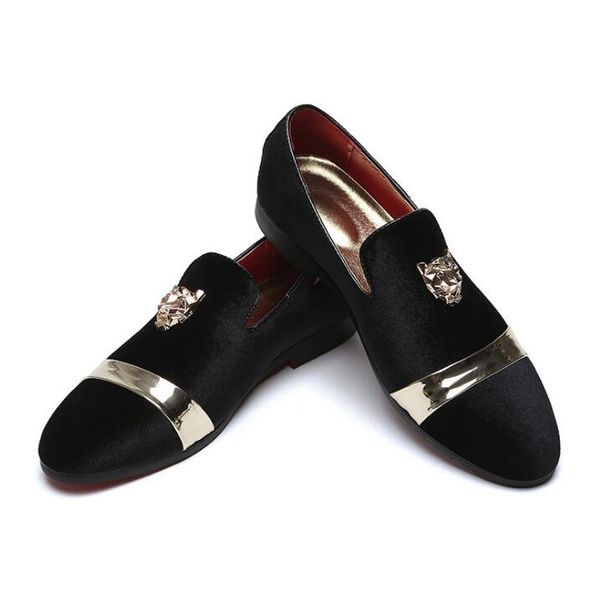 Plu ize 38 48 new fa hion gold and metal toe men velvet dre hoe italian men wedding party hoe handmade loafer
Plu ize 38 48 new fa hion gold and metal toe men velvet dre hoe italian men wedding party hoe handmade loafer