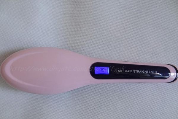 2017 hot Beautiful Star Hair Straightener 2017 New Style Straight Hair Styling Tool Flat Iron With LCD Electronic Temperature Controls