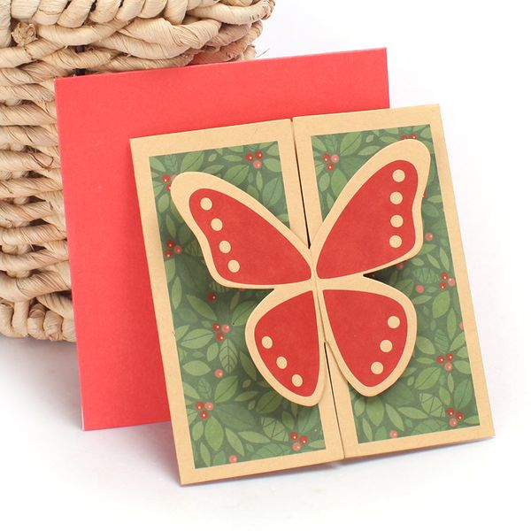 Color Butterfly Greeting Card Fashion Art Christmas Gift Card Invitation Card Festive Party Favors Promotion SD766
Color Butterfly Greeting Card Fashion Art Christmas Gift Card Invitation Card Festive Party Favors Promotion SD766