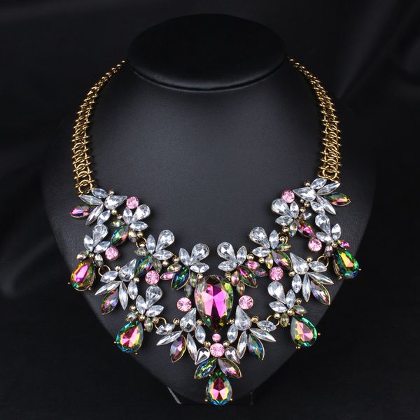 wholesale-colorful crystal necklace fashion statement necklace&choker necklace wholesale,flowers necklace chunky jewelry, Golden;silver
wholesale-colorful crystal necklace fashion statement necklace&choker necklace wholesale,flowers necklace chunky jewelry, Golden;silver