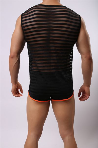 wholesale-new mens sport undershirt men vest men transparent sleep wear fashion mesh undershirts underwear, Black;brown
wholesale-new mens sport undershirt men vest men transparent sleep wear fashion mesh undershirts underwear, Black;brown