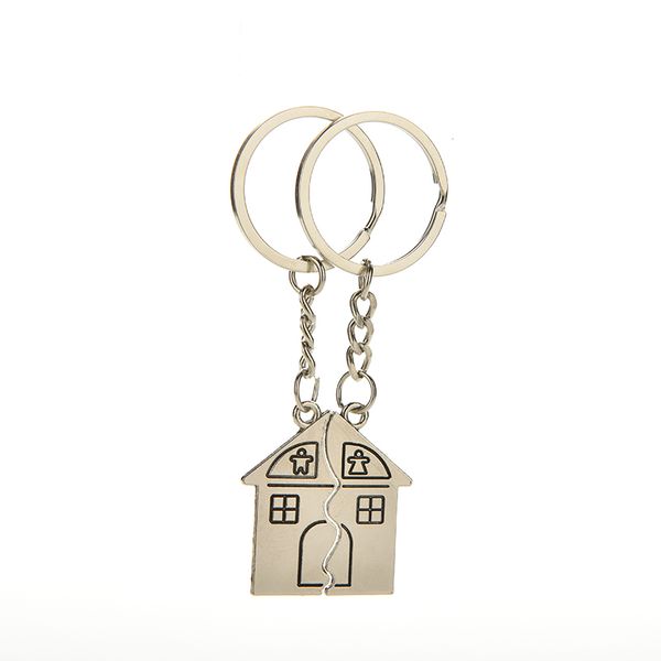 10pair new couple i love you lovers keychain warm house type key ring souvenirs valentine s day gifts built with love home alloy keychain, Silver
10pair new couple i love you lovers keychain warm house type key ring souvenirs valentine s day gifts built with love home alloy keychain, Silver