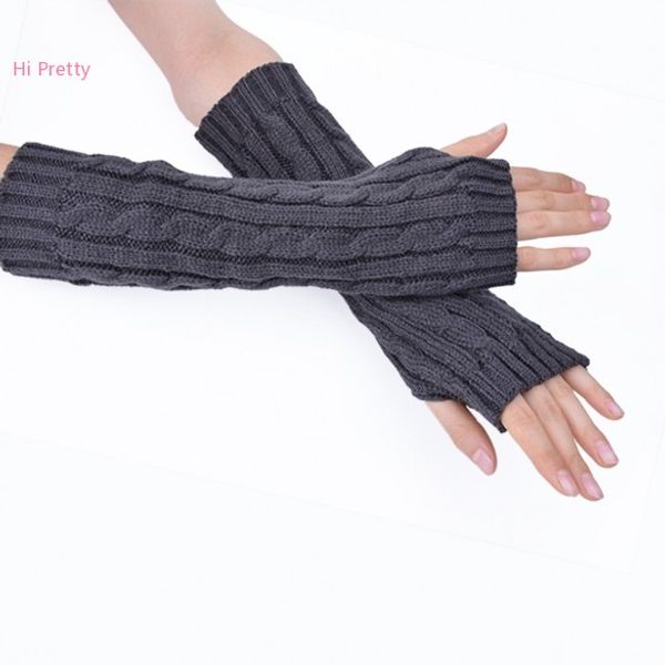 wholesale-women arm warmers long gloves hand knitted half warmer glove for women, Blue;gray
wholesale-women arm warmers long gloves hand knitted half warmer glove for women, Blue;gray