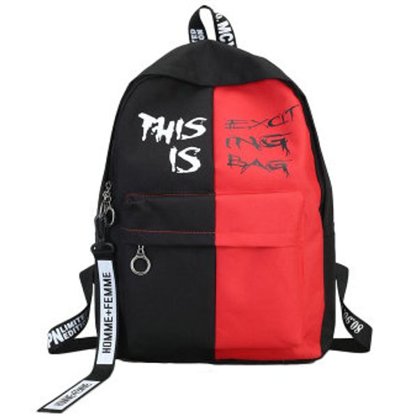 red black patchwork backpack color match day pack femme exciting bag homme packsack quality rucksack sport schoolbag outdoor daypack
red black patchwork backpack color match day pack femme exciting bag homme packsack quality rucksack sport schoolbag outdoor daypack