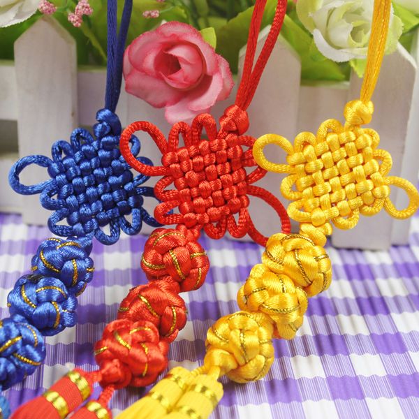Traditional Cute Chinese Knots Pretty Lucky Balls Car Hanging Accessories DIY Weaving Craft Pendant Interior Decorations 100pcs/lot SK400
Traditional Cute Chinese Knots Pretty Lucky Balls Car Hanging Accessories DIY Weaving Craft Pendant Interior Decorations 100pcs/lot SK400