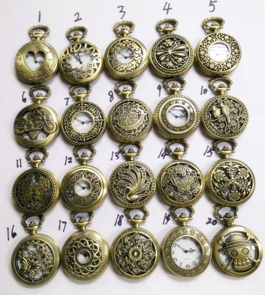 2015 2016 mix steampunk styles men antique skeleton hollow pocket watch chain luxury black bronze titanium watches christmas gift, Slivery;golden
2015 2016 mix steampunk styles men antique skeleton hollow pocket watch chain luxury black bronze titanium watches christmas gift, Slivery;golden