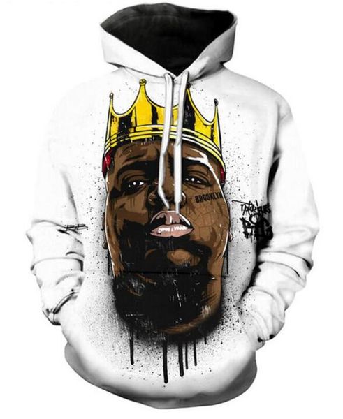 2017 autumn winter new fashion 3d hoodies rapper biggie smalls printing casual hoody funny sweatshirt drop shipping xk0100, Black
2017 autumn winter new fashion 3d hoodies rapper biggie smalls printing casual hoody funny sweatshirt drop shipping xk0100, Black