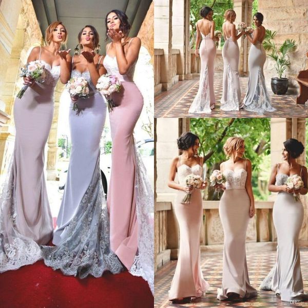 50% new designer long sweetheart mermaid dress spaghetti straps lace applique satin bridesmaid dresses sweep train wedding guest dresses, White;pink
50% new designer long sweetheart mermaid dress spaghetti straps lace applique satin bridesmaid dresses sweep train wedding guest dresses, White;pink