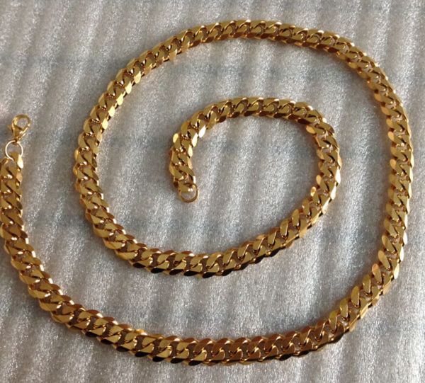 good quality gold color stainless steel fashion curb chain necklace for holiday gifts jewelry for women men gift 5mm 24'', Silver
good quality gold color stainless steel fashion curb chain necklace for holiday gifts jewelry for women men gift 5mm 24'', Silver