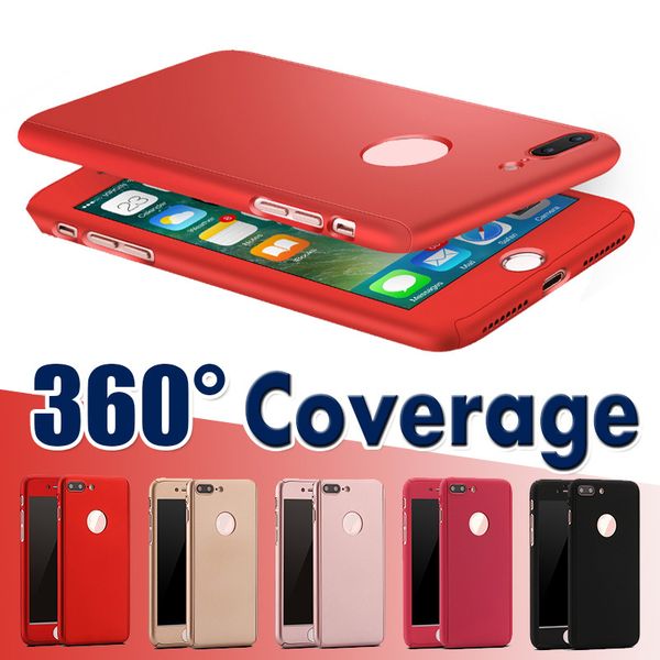 360 Degree Full Body Coverage Protection Slim With Tempered Glass Shockproof Hard PC Cover Case For iPhone XS Max XR X 8 7 6 6S Plus 5 5S
360 Degree Full Body Coverage Protection Slim With Tempered Glass Shockproof Hard PC Cover Case For iPhone XS Max XR X 8 7 6 6S Plus 5 5S