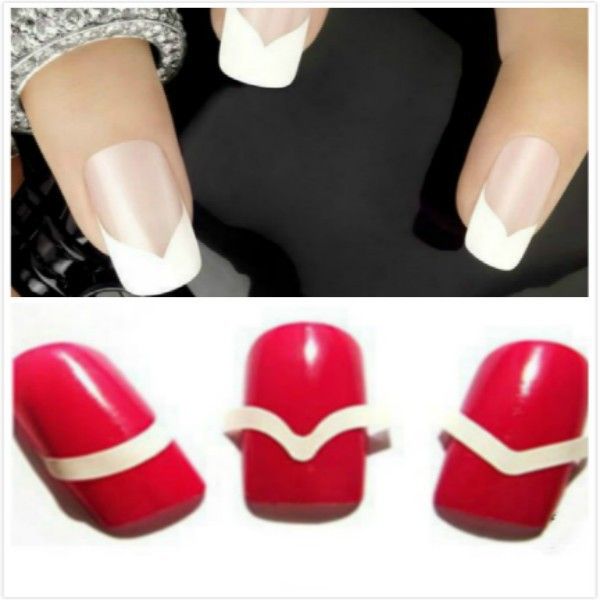 wholesale-different designs french smile easy beauty diy nails tape tools round square nail art nail sticker gel nail stickers, Black
wholesale-different designs french smile easy beauty diy nails tape tools round square nail art nail sticker gel nail stickers, Black