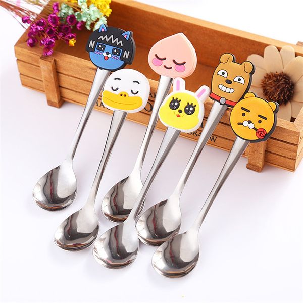 new stainless steel cartoon tableware animal shaped children soup spoon coffee stirring spoon ia952
new stainless steel cartoon tableware animal shaped children soup spoon coffee stirring spoon ia952