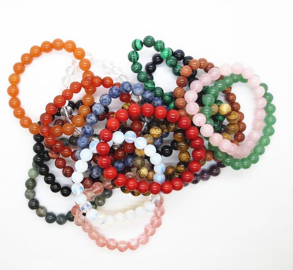 natural stone bracelet & agate crystal bracelet for men and women, 8mm round beads bracelet bangle jewelry wholesale 12pcs/lot, Black
natural stone bracelet & agate crystal bracelet for men and women, 8mm round beads bracelet bangle jewelry wholesale 12pcs/lot, Black