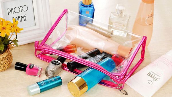 10pcs/lot clear waterproof cosmetic bags womens daily transparent travel makeup case toiletry wash pouch 6 colors
10pcs/lot clear waterproof cosmetic bags womens daily transparent travel makeup case toiletry wash pouch 6 colors