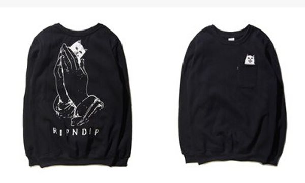 Осень Зима RIPNDIP Толстовки С Длинным Рукавом Повседневная Толстая Толстовка Хлопо
Осень Зима RIPNDIP Толстовки С Длинным Рукавом Повседневная Толстая Толстовка Хлопо