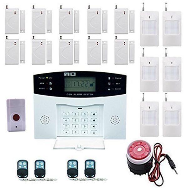 high efficiency security system 99+8 zone automatic alarm gsm sms home burglar security wireless gsm alarm system detector sensor kit remot
high efficiency security system 99+8 zone automatic alarm gsm sms home burglar security wireless gsm alarm system detector sensor kit remot