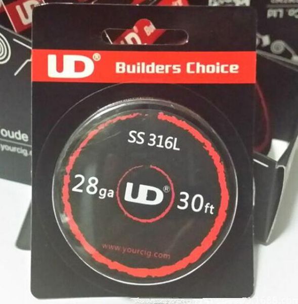 UD Wire Box Строители выбор оригинальной аутентичной проволоки сопротивление коробки нагрева SS316L Ni200 Нихром проволока DHL
UD Wire Box Строители выбор оригинальной аутентичной проволоки сопротивление коробки нагрева SS316L Ni200 Нихром проволока DHL