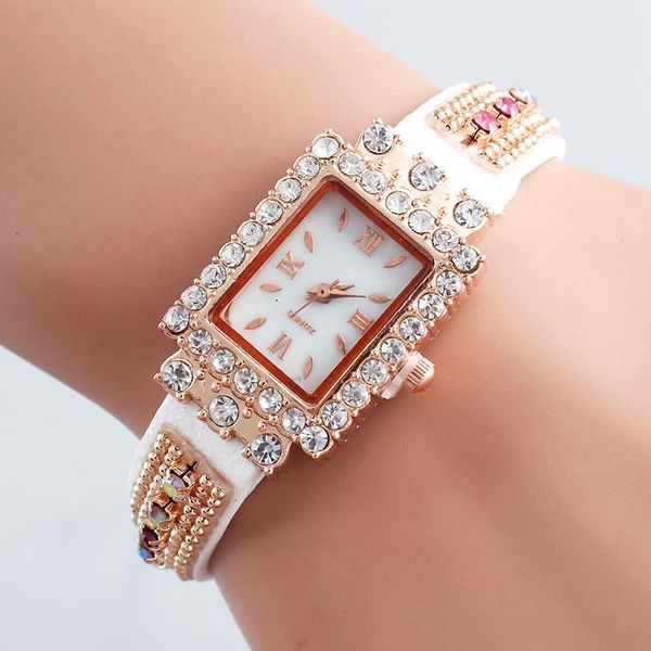wholesale-new fashion casual women charm colorful bracelet wrtistwatch ladies dress wathes relogio masculino rhinestone watch, Slivery;brown
wholesale-new fashion casual women charm colorful bracelet wrtistwatch ladies dress wathes relogio masculino rhinestone watch, Slivery;brown