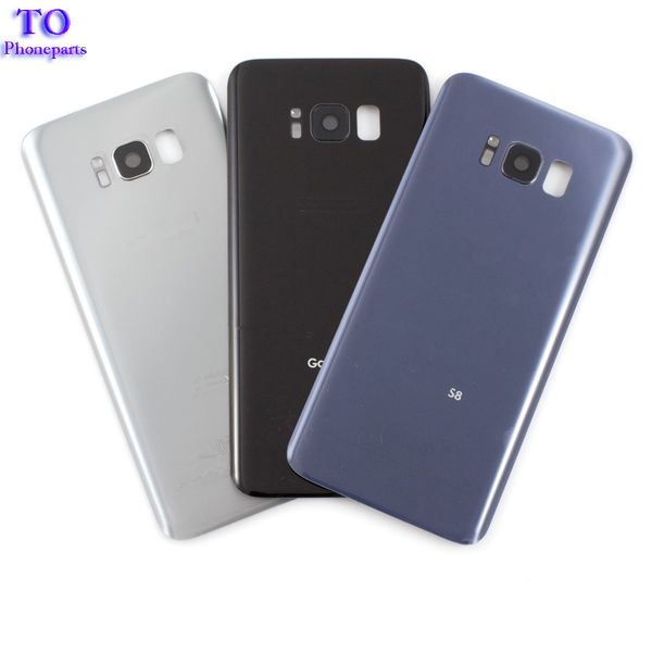 oem battery door back cover glass housing with camera lens cover + adhesive sticker for samsung galaxy s8 g950 s8 plus g955
oem battery door back cover glass housing with camera lens cover + adhesive sticker for samsung galaxy s8 g950 s8 plus g955
