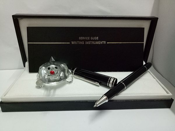 Hot sale Resin-metal material 163 Black body Classic Luxury MB Roller Pen 0.7 mm Writing Point with silver clip
Hot sale Resin-metal material 163 Black body Classic Luxury MB Roller Pen 0.7 mm Writing Point with silver clip