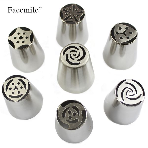 wholesale- 7pcs/set russian tulip flower icing piping nozzles cake decoration rose cupcake cream pastry baking tool 51063
wholesale- 7pcs/set russian tulip flower icing piping nozzles cake decoration rose cupcake cream pastry baking tool 51063