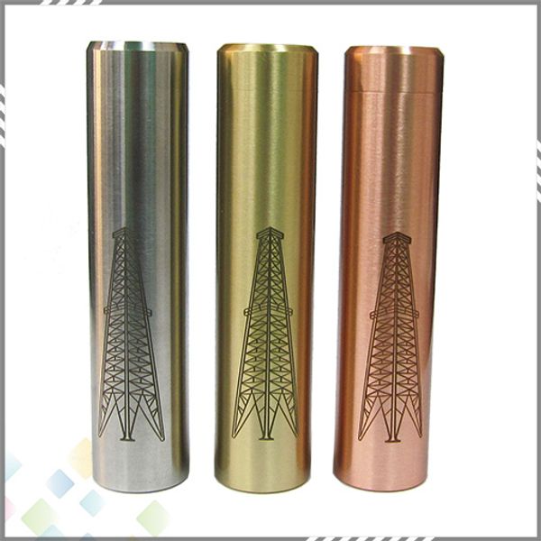 Newest Rig Mod Machanical Mods Ecig E Cigarettes Copper SS Brass 18650 Battery Body fit 510 RDA Atomzier Full Mecanical Mod DHL Free
Newest Rig Mod Machanical Mods Ecig E Cigarettes Copper SS Brass 18650 Battery Body fit 510 RDA Atomzier Full Mecanical Mod DHL Free