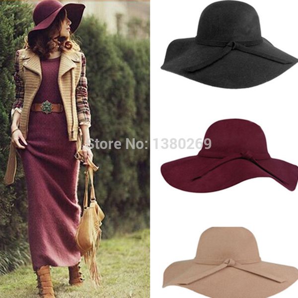 wholesale-fashion women lady wide brim 100% wool felt bowler fedora hats floppy cloche tea, Blue;gray
wholesale-fashion women lady wide brim 100% wool felt bowler fedora hats floppy cloche tea, Blue;gray