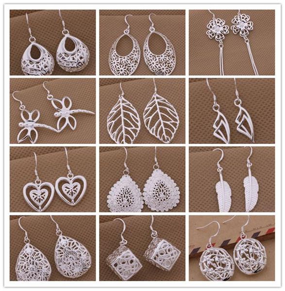mixed order 925 silver plated drop earrings fashion jewelry personalized christmas to send his girlfriend / wife gift 1763
mixed order 925 silver plated drop earrings fashion jewelry personalized christmas to send his girlfriend / wife gift 1763
